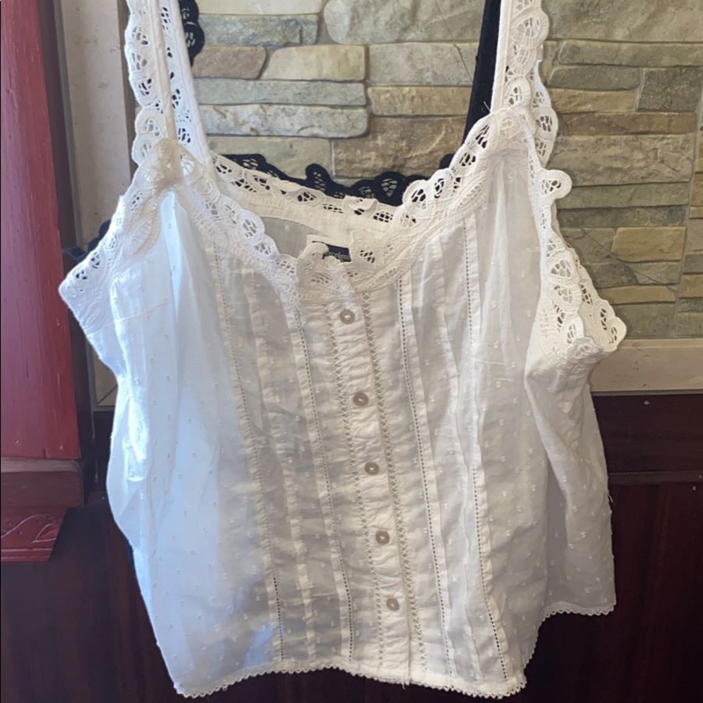 2 Abercrombie & Fitch Floral Pattern Tank Tops